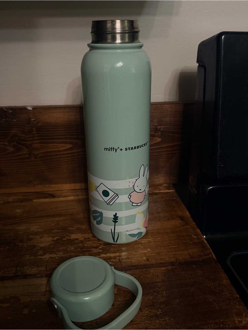 Starbucks Mint Green Miffy Stainless Travel Bottle